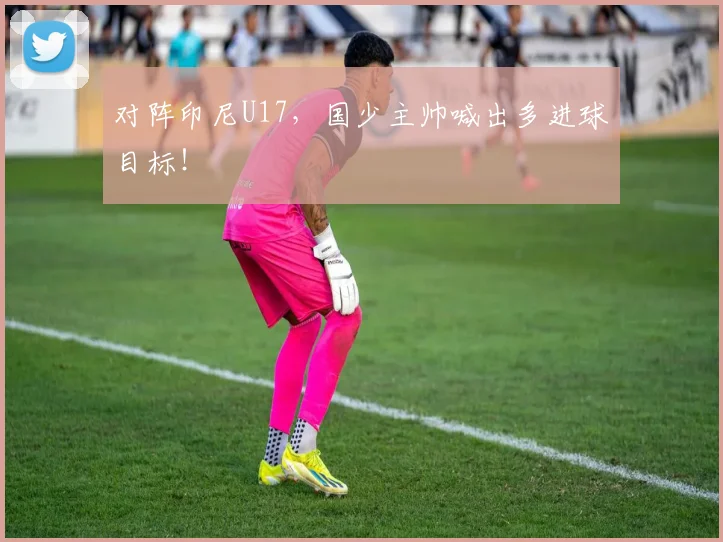 对阵印尼U17，国少主帅喊出多进球目标！